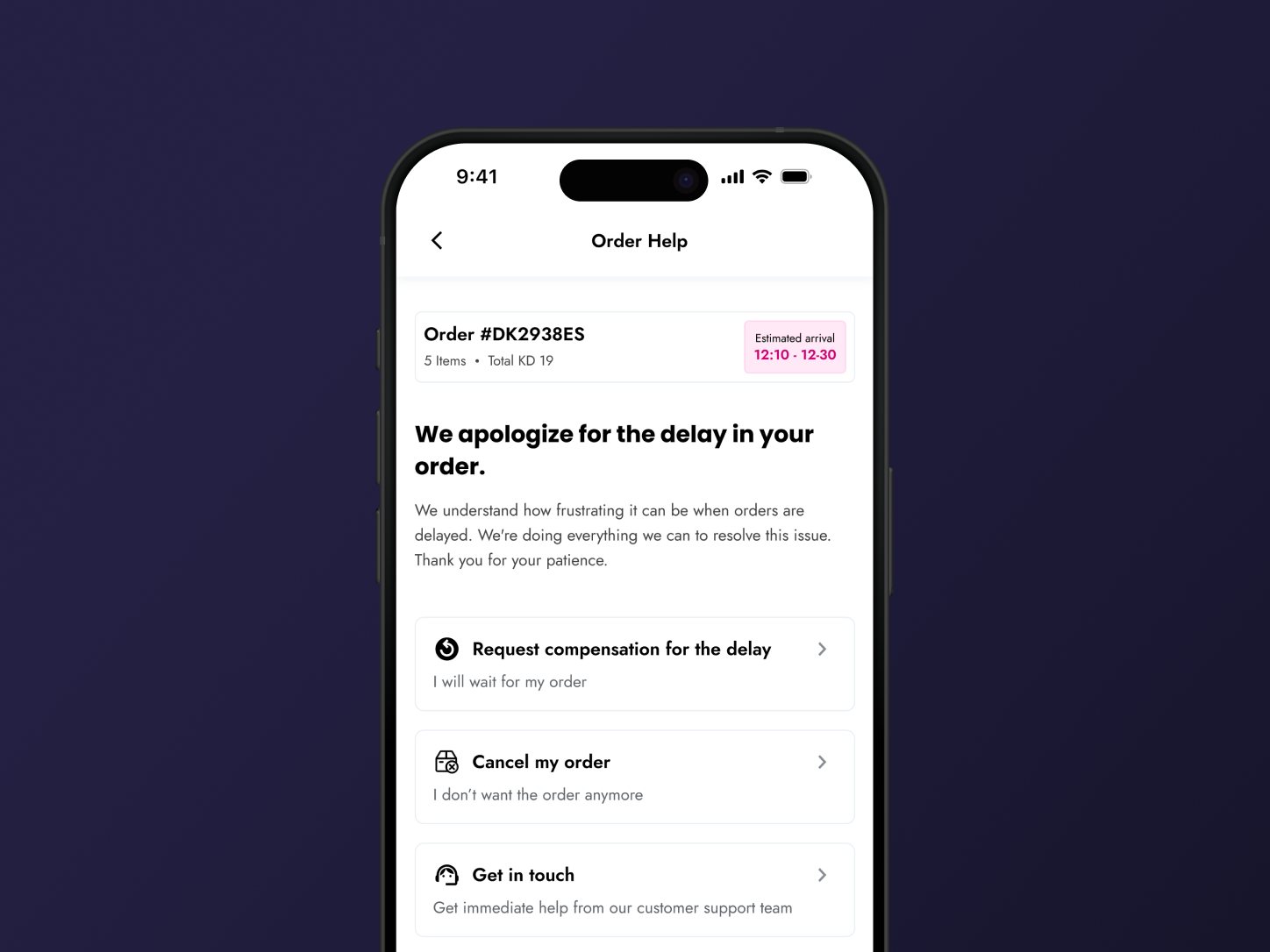 Order Help cover