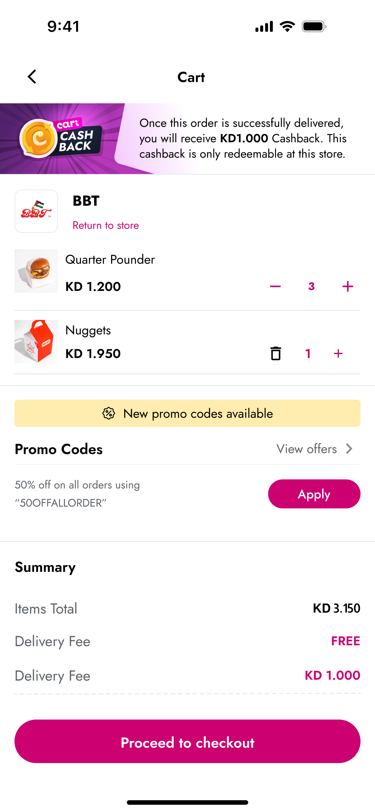 3_Cari_Cart_Logged-In